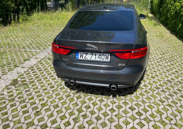 Jaguar XF cena 172200 przebieg: 90432, rok produkcji 2018 z Kleszczele małe 56